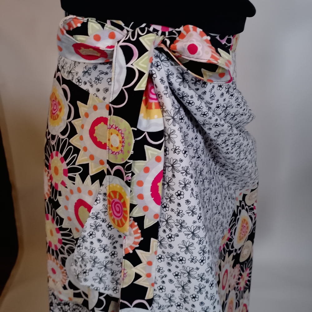 Floral Women's Wrap Skirt
